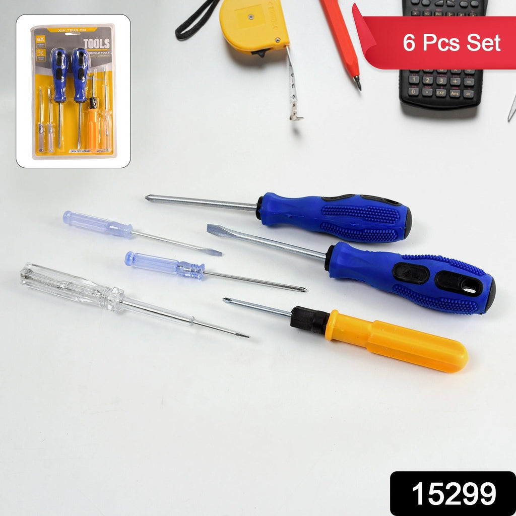 Compact design of 6-in-1 Multi Screwdriver Kit for easy storage