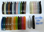 Lightweight plastic hair claw clip with secure gripping teeth