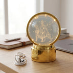 Size and design details of the crystal ball LED night lamp