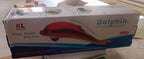 Person enjoying soothing stress relief using the Dolphin Handheld Massager.