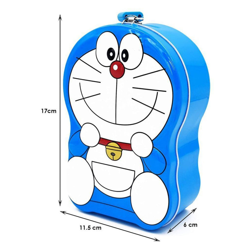 Cartoon character metal piggy bank, an ideal birthday gift for kids.