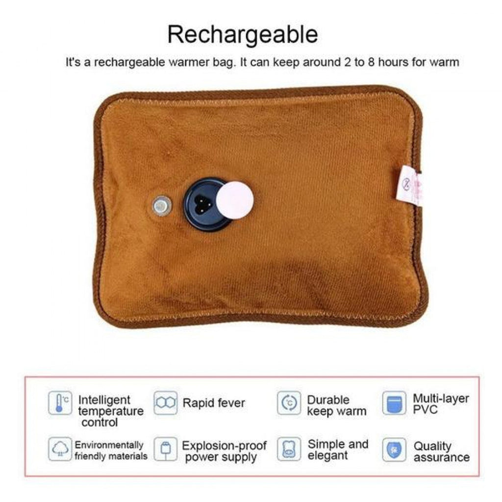 High-quality electric heating pad and bag for alleviating discomfort and muscle pain.