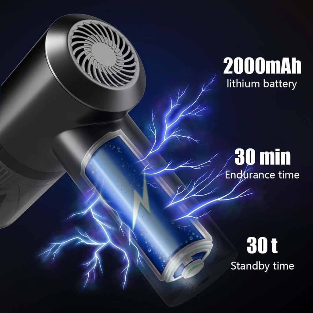 Additional view highlighting the compact design of the Mini Car Vacuum.