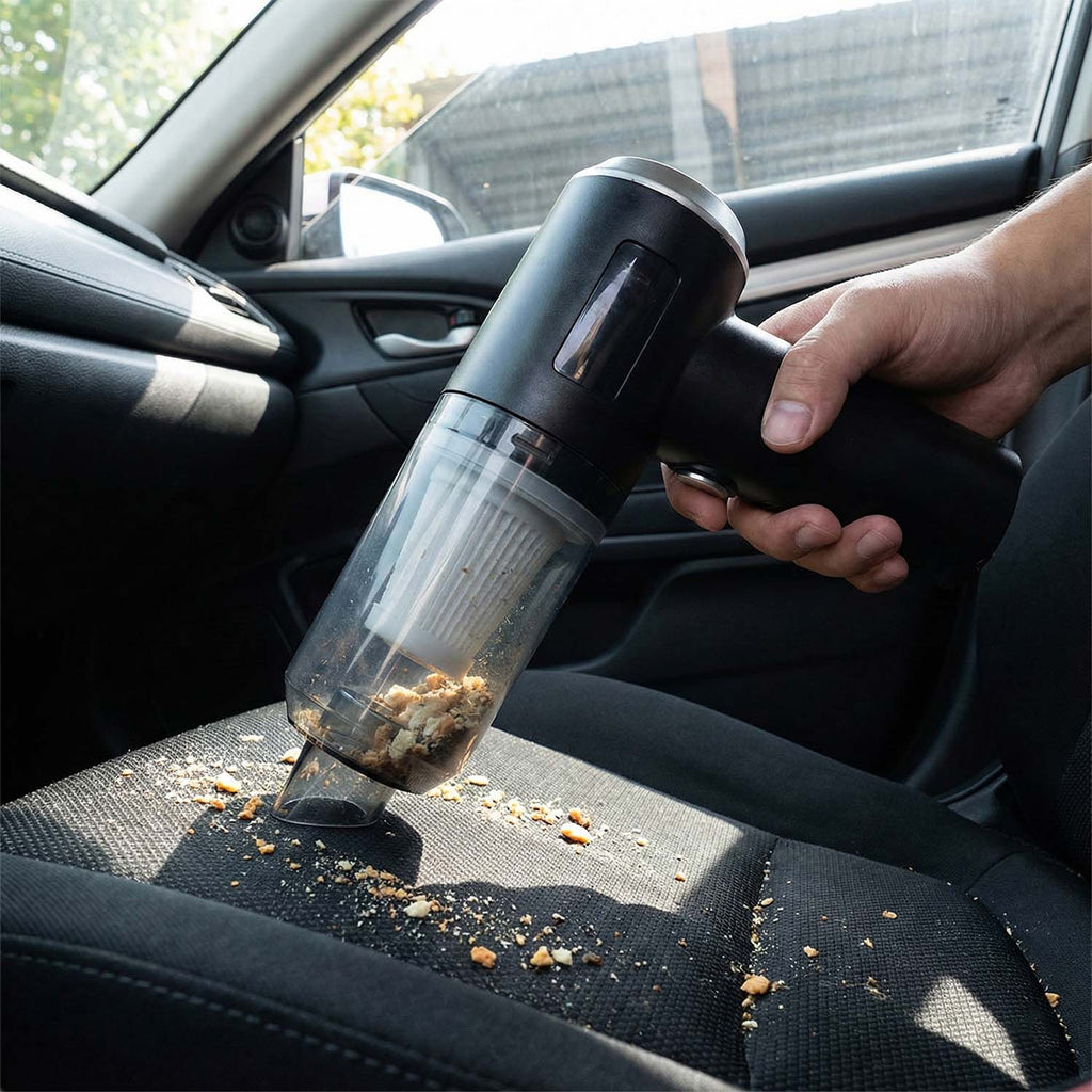 Second additional view of the wireless car vacuum cleaner.