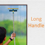 The versatile 3-in-1 Glass Wiper cleaning different household surfaces like floors and tiles.