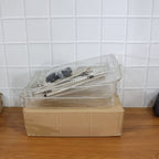 Stylish, durable 3-layer trolley for kitchen, bathroom, or workspace organization