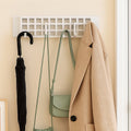 Bathora 5-spin plastic hanger hook, ideal for multiple items in any room.