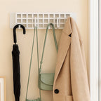 Bathora 5-spin plastic hanger hook, ideal for multiple items in any room.