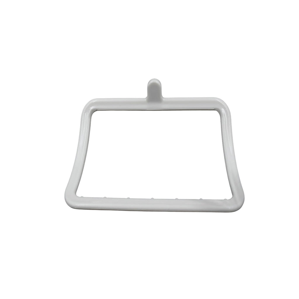 Multi-purpose wall-mounted hand towel holder displayed in a modern kitchen setting.