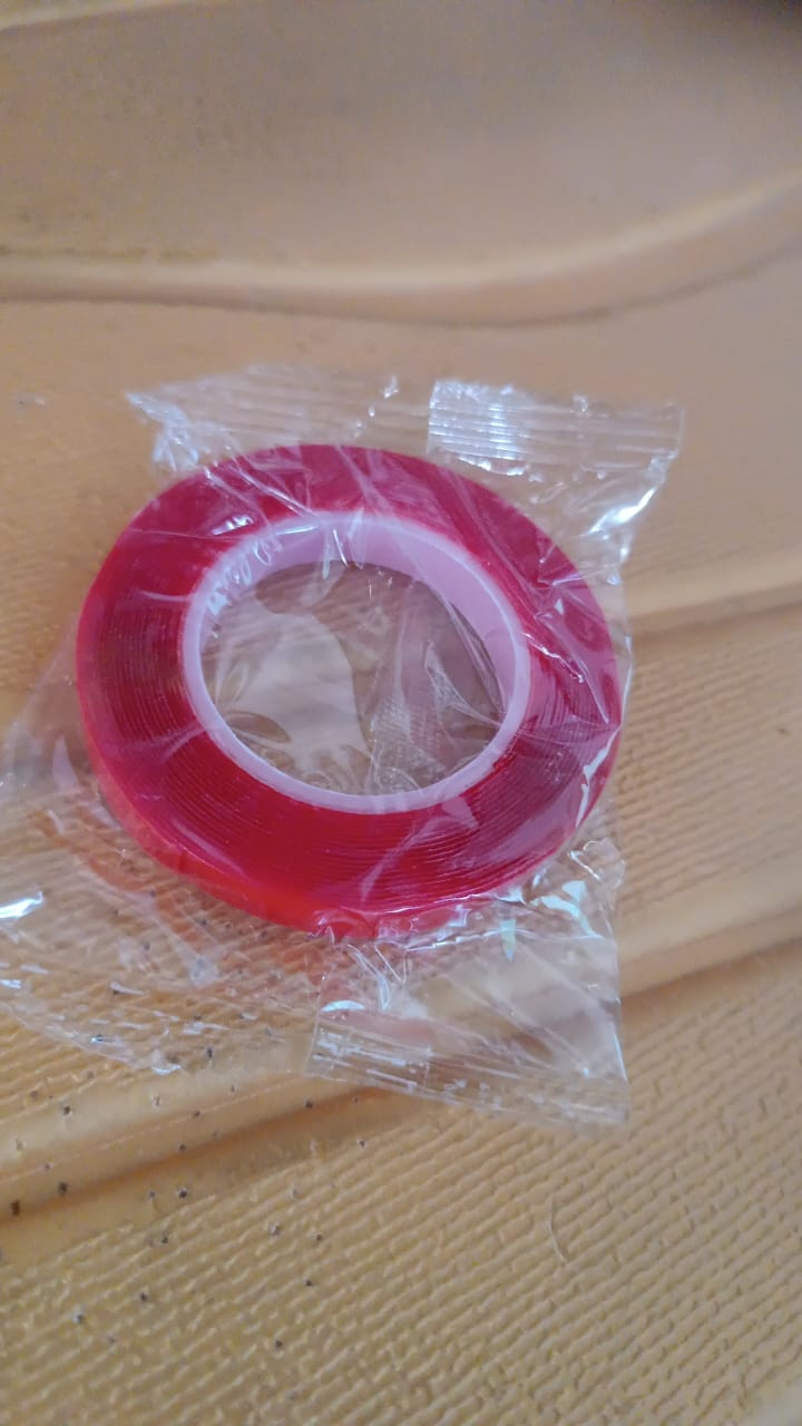 Packaging of heavy duty transparent acrylic foam mounting tape for sale