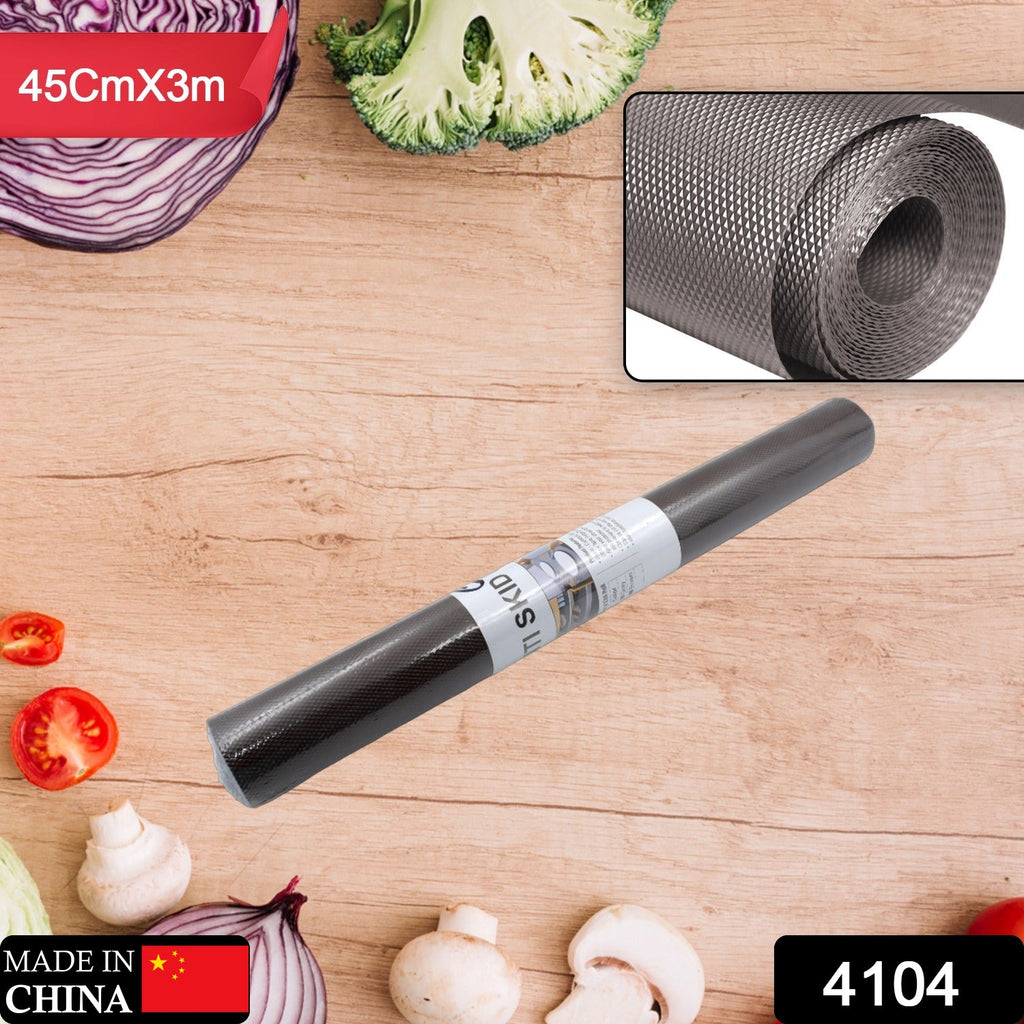 Various applications of the anti-slip mat liner in kitchen, fridge, and bathroom.