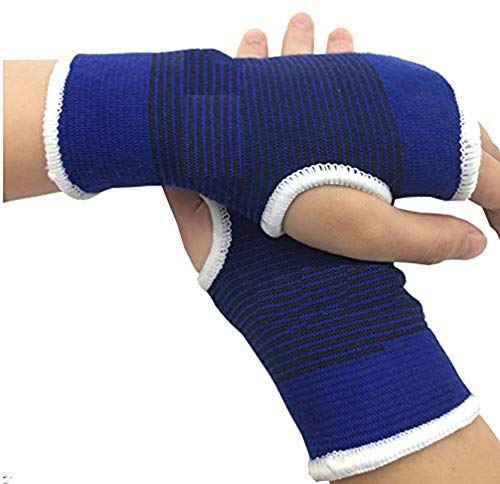 Flexible Palm Support Glove providing hand grip for surgical recovery and sports activities.