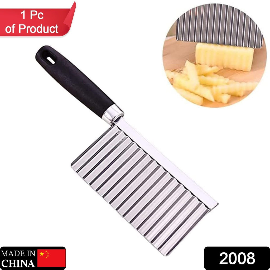 Using the Quickslice Stainless Steel Crinkle Cutter Knife on vegetables