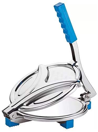Side view of the versatile puri press, ideal for chapatis, papads, and puris.