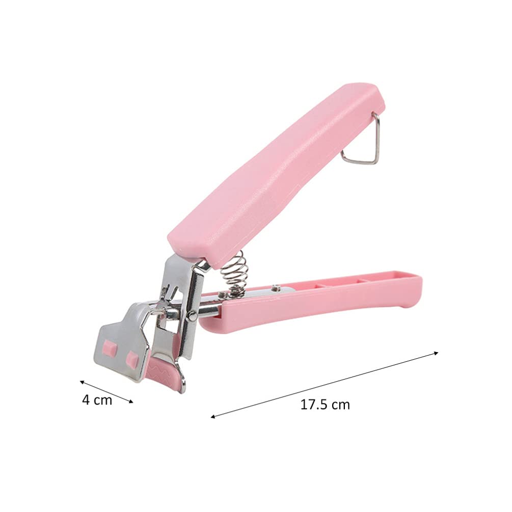 Versatile Hot Dish Plate Clip positioned to grip different types of kitchenware.