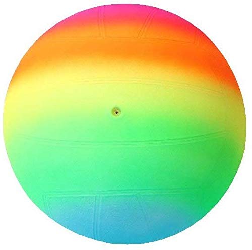 Deflated Kids Beach Ball showing its compact size for easy storage and travel.