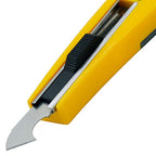 Compact and portable craft knife blade, ideal for detailed cutting tasks.