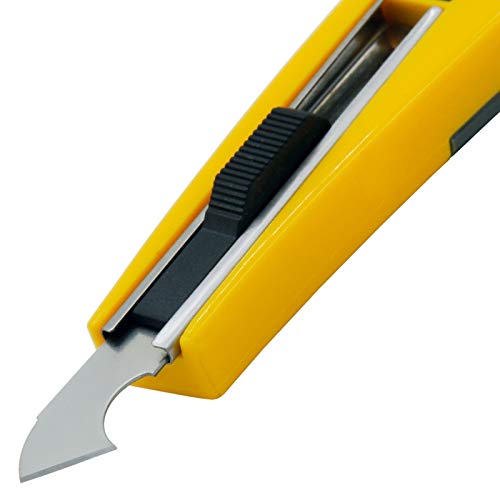 Compact and portable craft knife blade, ideal for detailed cutting tasks.