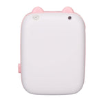 Another angle of the Pocket Mini Printer, showcasing its sleek design and easy-to-use button layout.
