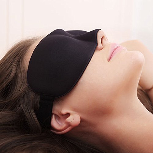 Front view of an Ice Pack Eye Mask, showcasing its soft fabric and comfortable design.