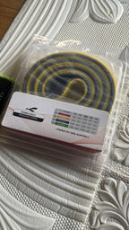 Resistance Loop Band packaged for easy storage and transport
