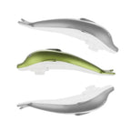 Dolphin massager with multiple interchangeable massage nodes
