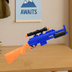 Mind Craze 22-inch plastic toy gun for kids with soft bullets.
