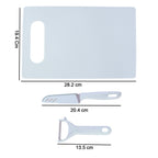 Kitchen knife and peeler combo set for versatile cooking tasks