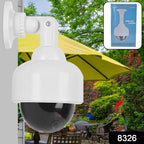 Flashing LED feature on Safelix dummy CCTV camera enhancing deterrence