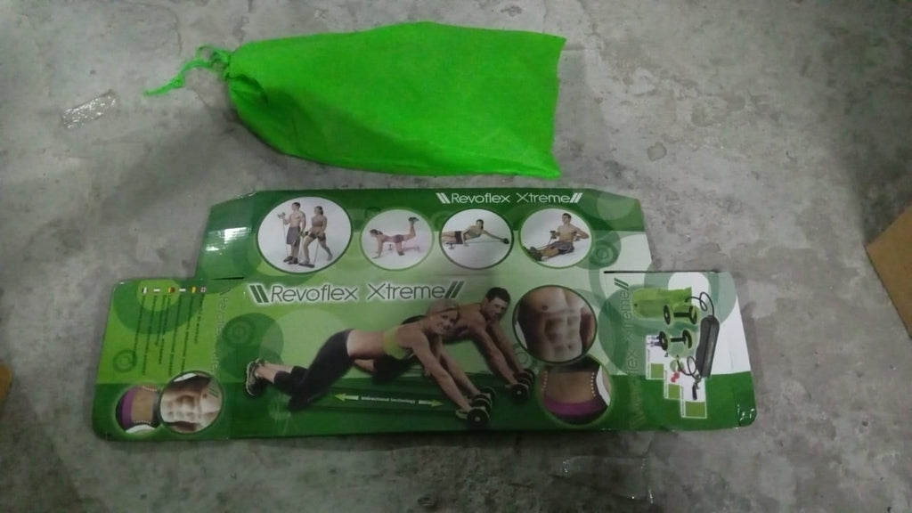 Ab Resistance Exerciser with ergonomic handles for comfortable workouts.