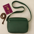 Durable Hajj shoulder bag by Indo Glow, perfect for pilgrimage travel.