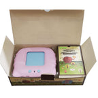 Flash cards showing engaging food and fruit illustrations for young learners.