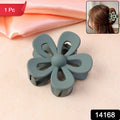Finished flower hair clip showcasing its elegant style and secure grip