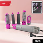5 In 1 Hair Dryer Brush with Style Aura attachment for versatile styling