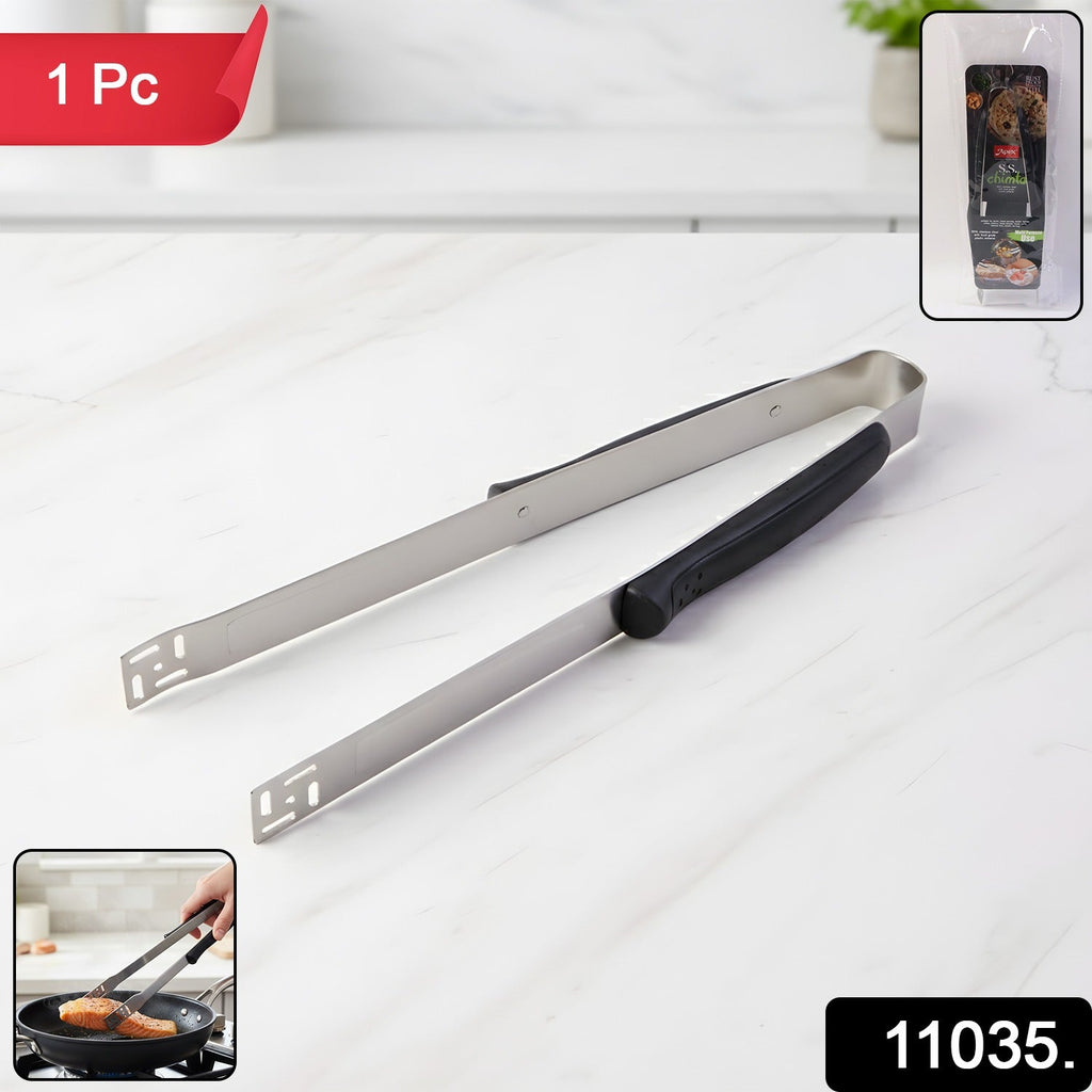 Serving tongs made of stainless steel chimta for kitchen use