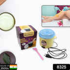 Durable wax warmer with a removable inner pot, perfect for hair removal
