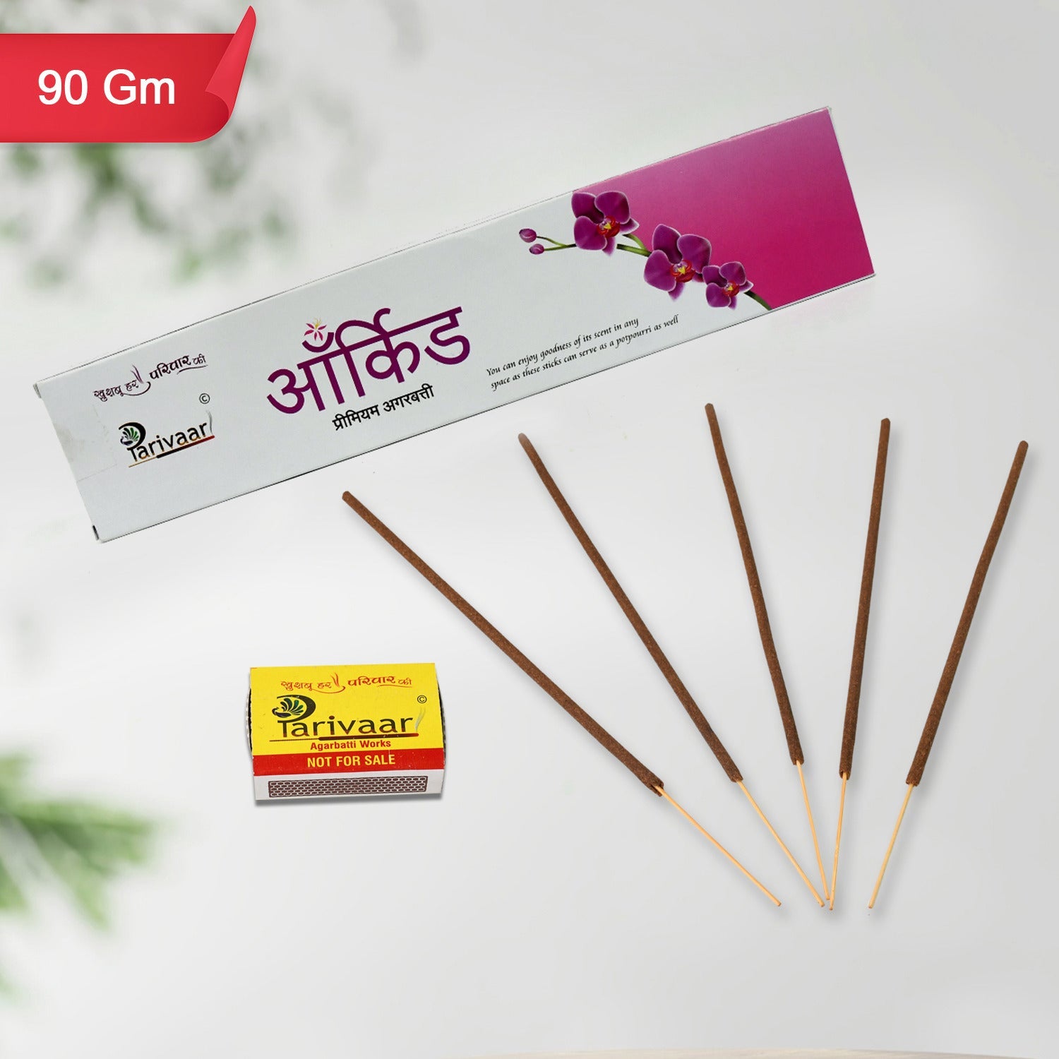  Agarbatti Mix Flavour packet, showcasing natural fragrance incense sticks.