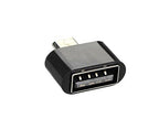 Micro USB OTG adapter facilitating easy file transfers between a smartphone and a pendrive.