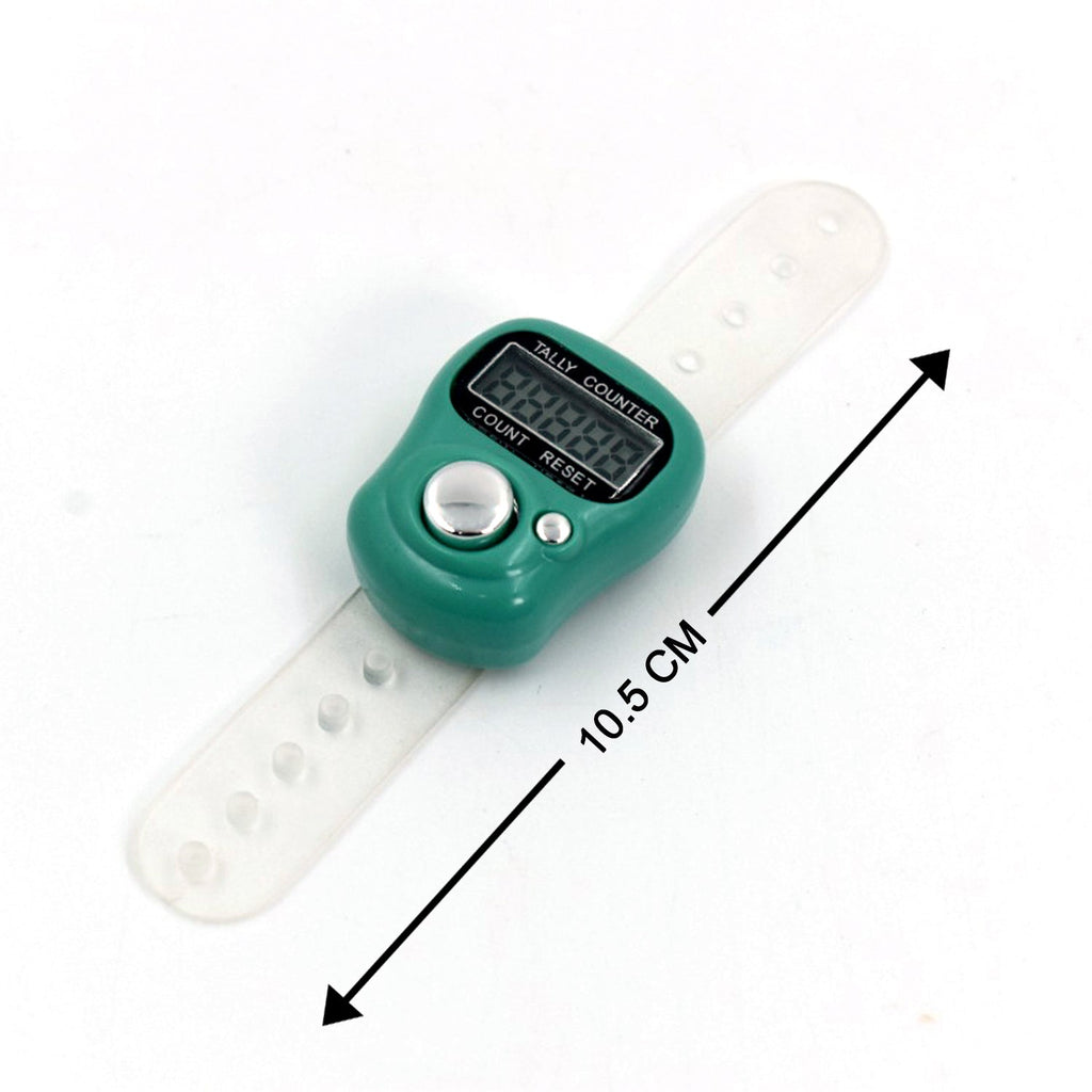 Compact and lightweight electronic tally counter for on-the-go use.
