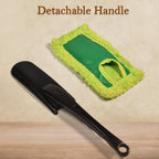 Microfiber duster head designed for effective and gentle car cleaning on all surfaces.