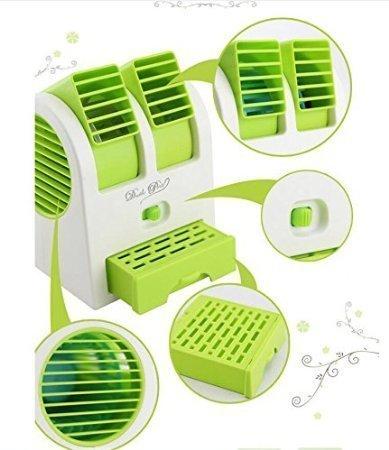 Portable mini air conditioner with fragrance beads drawer