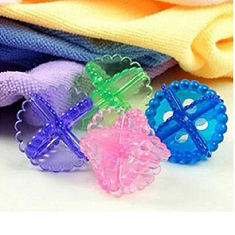 Single reusable laundry ball, highlighting its chemical-free cleaning benefits.