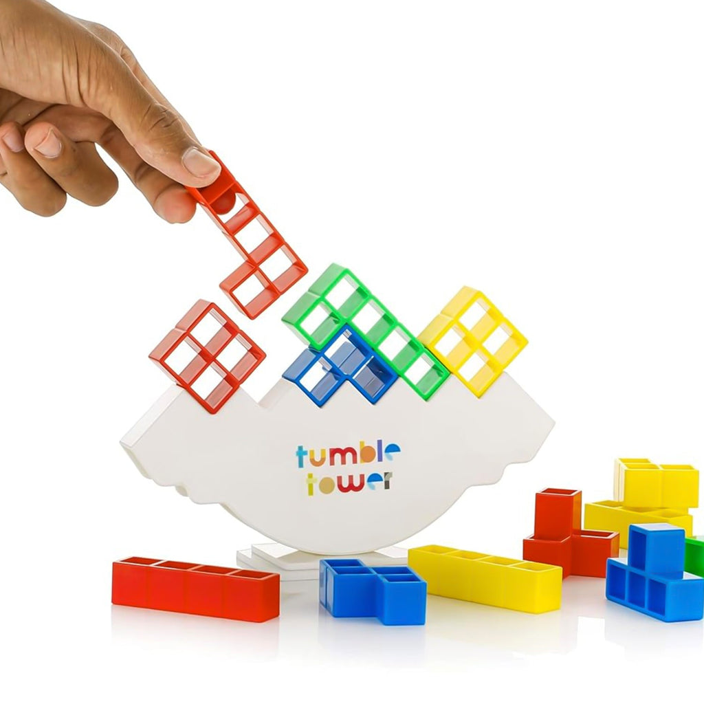 Educational balance blocks game for kids and family