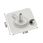 Durable adhesive wall hook designed for reliable and long-lasting use in any setting.