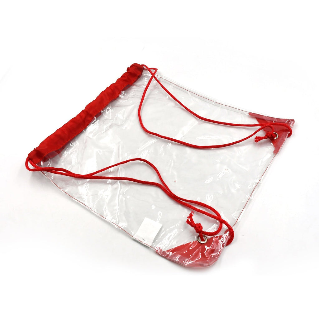 Clear waterproof pouch by ClassiCarry, suitable for travel, beach, and other activities.