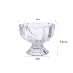Complete dessert bowl set beautifully arranged on a modern table setting.