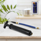 FitFuzion sports ball inflator with metal pin attachment.