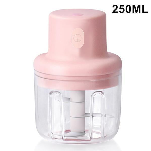 The powerful mixing blade inside the 250ml Electric Mini Garlic Chopper.