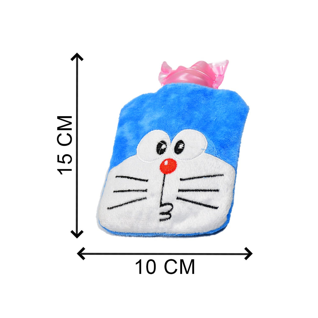 Doremon Hot Water Bag with its removable and easily washable cover.