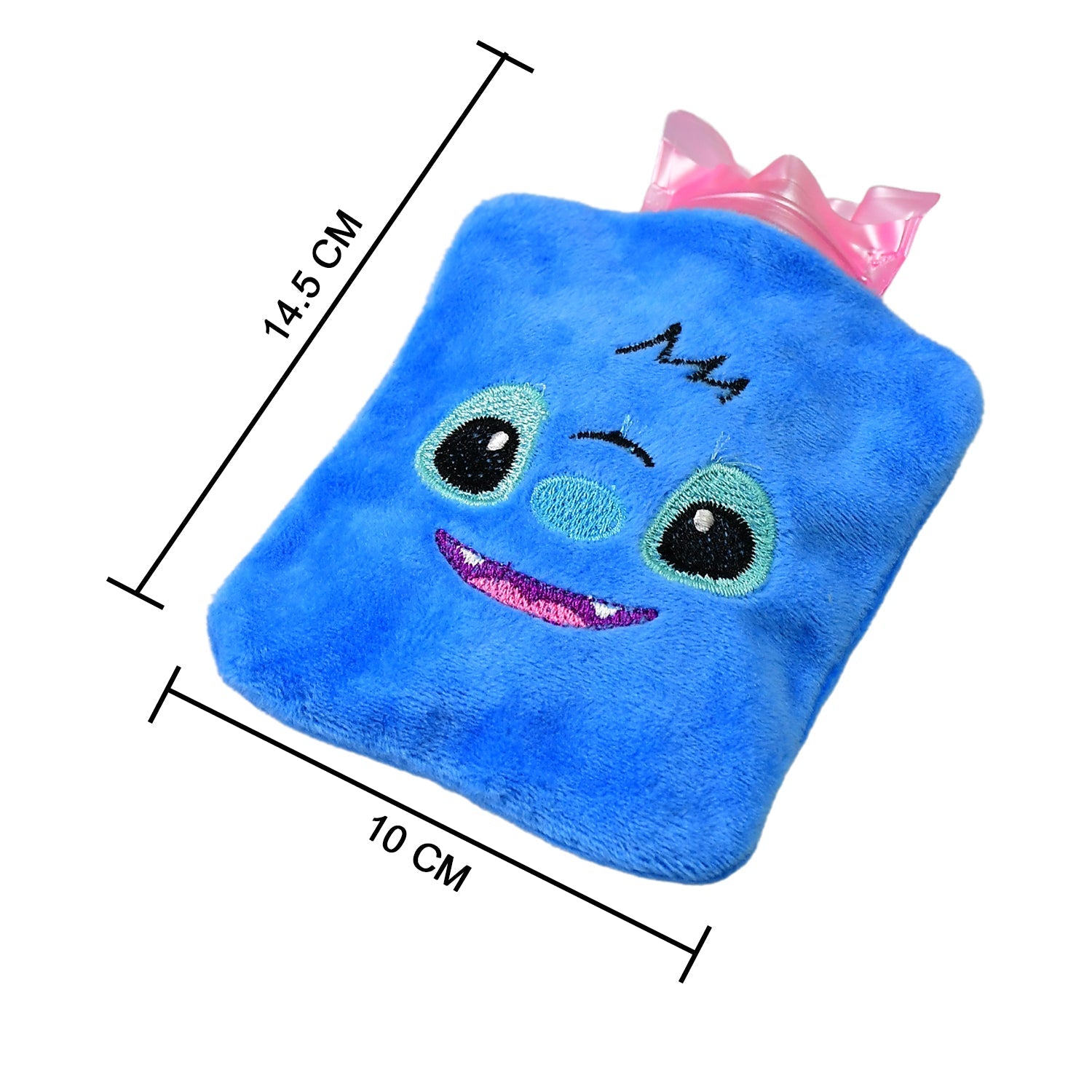Portable hot water bag, ideal for targeted warmth on neck or shoulders.